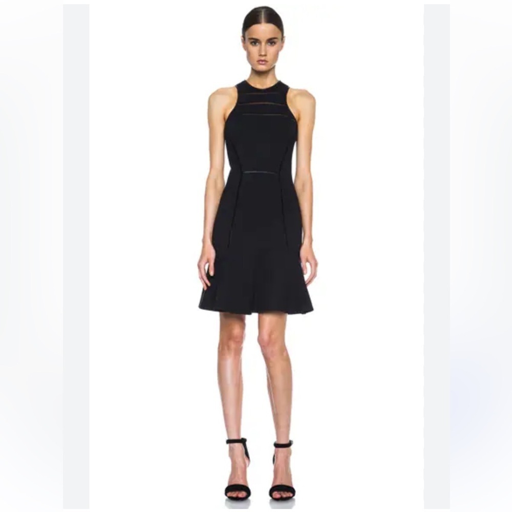 YIGAL AZROUEL Compact Jersey Dress in black Sz 6